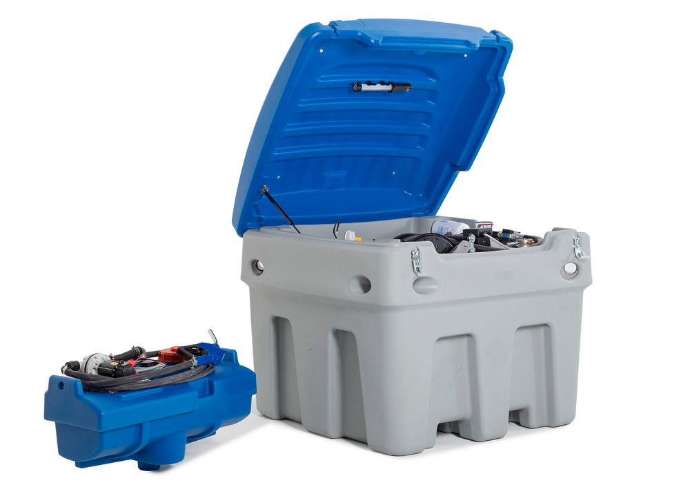 Mobilna Kombinovana Stanica za Dizel i AdBlue PolyMove 910+95 Litara sa Pumpom 24 V 85 l/min DENIOS 319183W