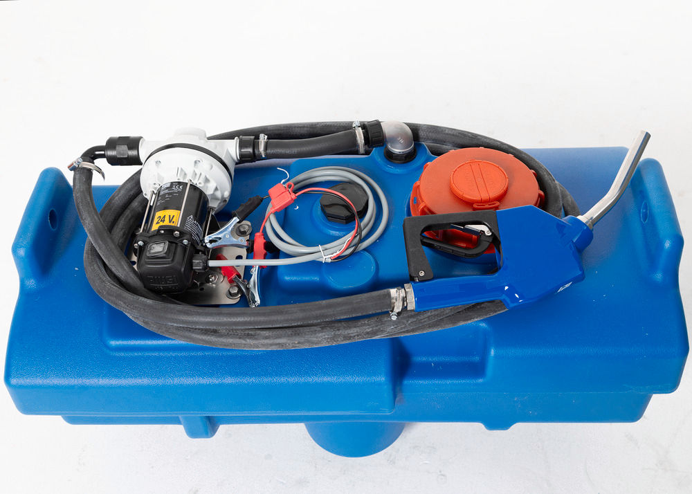 Mobilna Kombinovana Stanica za Dizel i AdBlue PolyMove 910+95 Litara sa Pumpom 24 V 85 l/min DENIOS 319183W