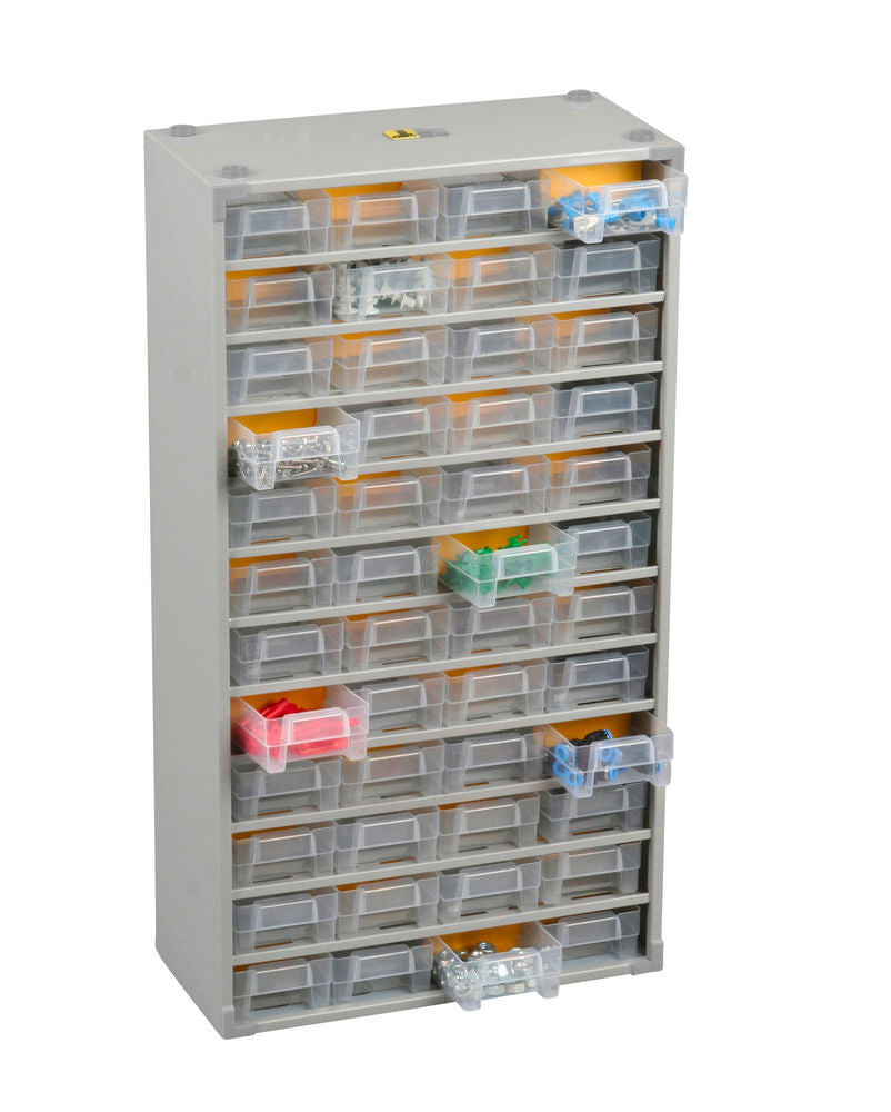 Kleinteilemagazin Stahlblech 48 Einschubboxen 25 Trennstege Pakovanje 2 Komada DENIOS 319278W