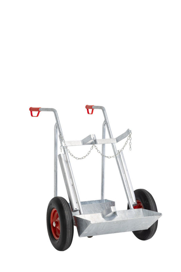Denios Čelična Kolica Za Gasne Boce 2 Boce 50 L 250 Mm