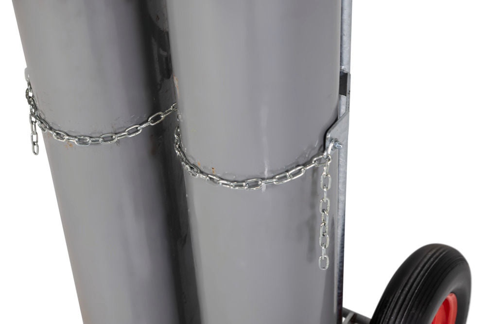 Denios Čelična Kolica Za Gasne Boce 2 × 50 L 200 Kg