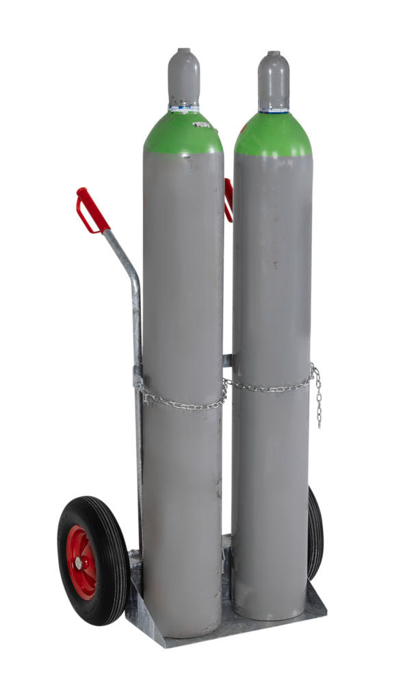 Denios Čelična Kolica Za Gasne Boce 2 × 50 L 200 Kg