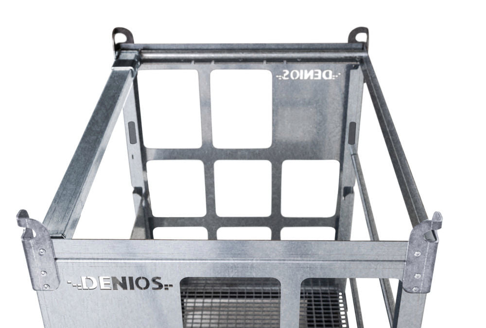 Denios Čelična Paleta Za Gasne Boce 12 Kom 230 Mm