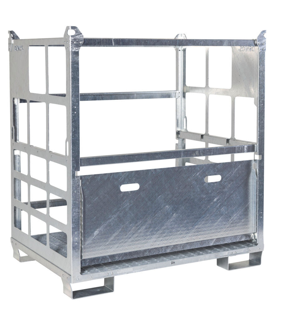 Denios Čelična Paleta Za Gasne Boce 12 × 33 Kg 320 Mm