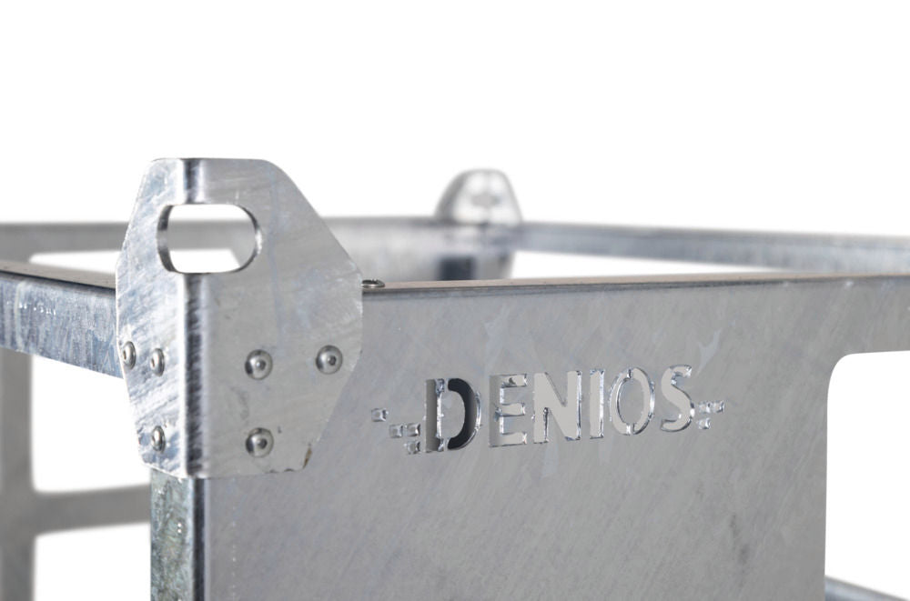Denios Čelična Paleta Za Gasne Boce 12 × 33 Kg 320 Mm