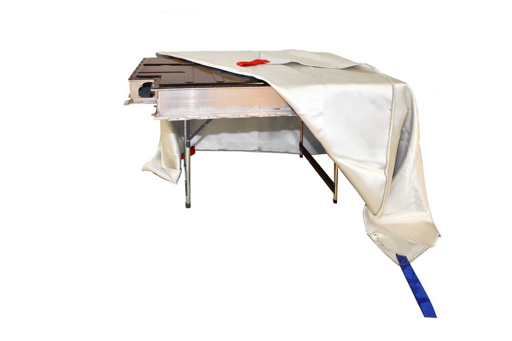 Protivpožarni Set JUTEC Sa Protivpožarnom Ćebadi 2700 x 3000 mm I Zaštitnim Koferom