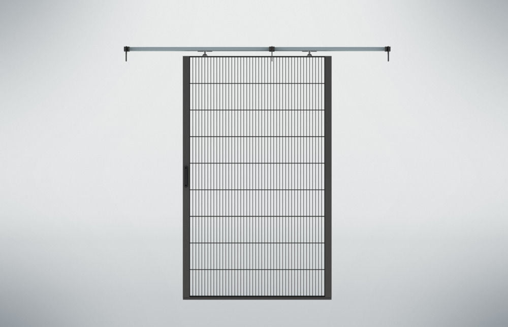 Mašinska Zaštitna Klizna Vrata Clever Protect 1100 x 2000 mm Crna DENIOS 328490W