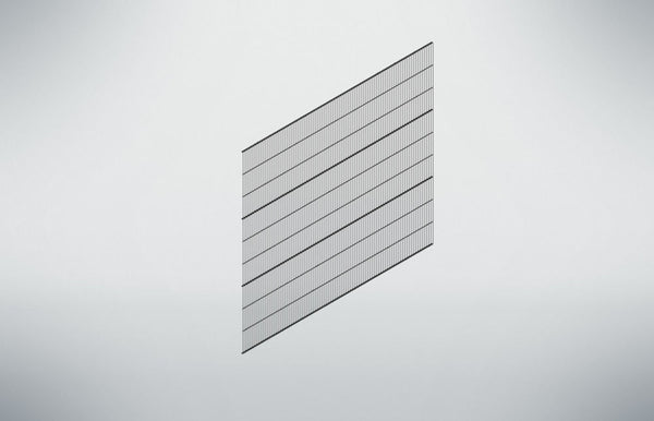 Mašinski Zaštitni Zidni Element Clever Protect 2000 x 2000 mm Crni DENIOS 328485W