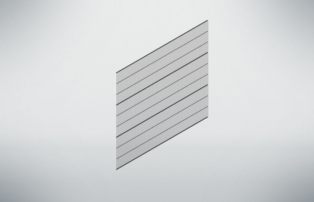 Mašinski Zaštitni Zidni Element Clever Protect 2000 x 2000 mm Crni DENIOS 328485W