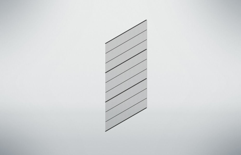 Mašinski Zaštitni Zidni Element Clever Protect 2000 x 1000 mm Crni DENIOS 328483W