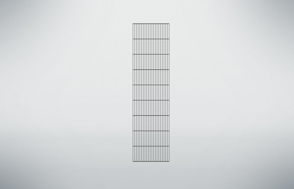 Mašinski Zaštitni Zidni Element Clever Protect 2000 x 500 mm Crni DENIOS 328482W