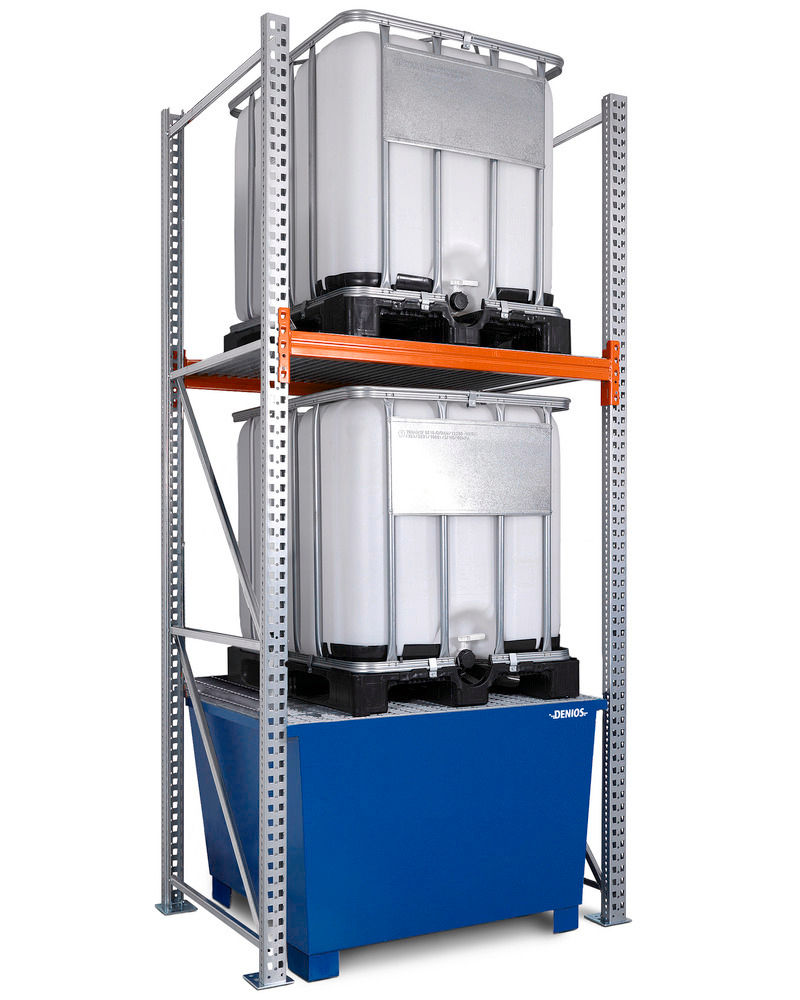 Regal Za Opasne Materije DENIOS 305414W Osnovno Polje 2 Lagerebene 1600x1300x3300mm