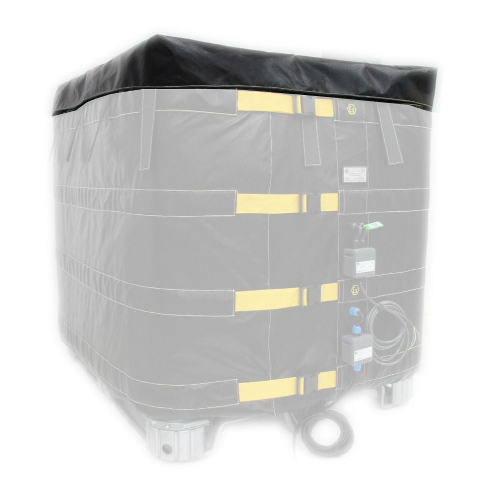 Denios Izolaciona Hauba Za ATEX Grejne Omotače 1000 L IBC Crna