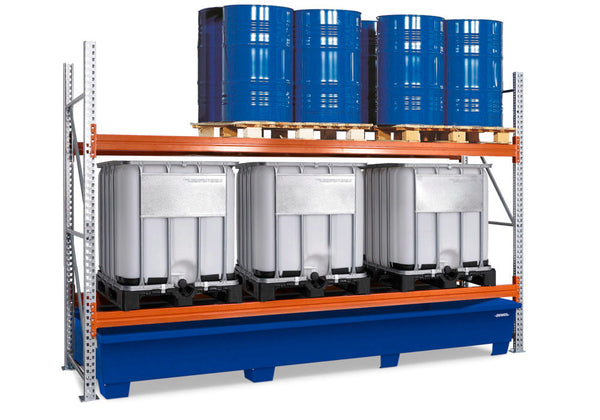 Regal Za Opasne Materije DENIOS 329154W Osnovno Polje 2 Lagerebena 3500x1300x2700mm