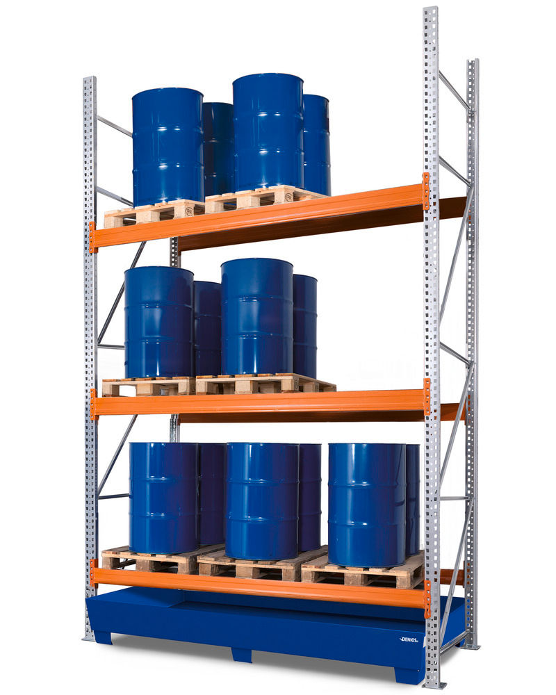 Regal Za Opasne Materije DENIOS 329152W Osnovno Polje 3 Lagerebene 2900x1300x3800mm