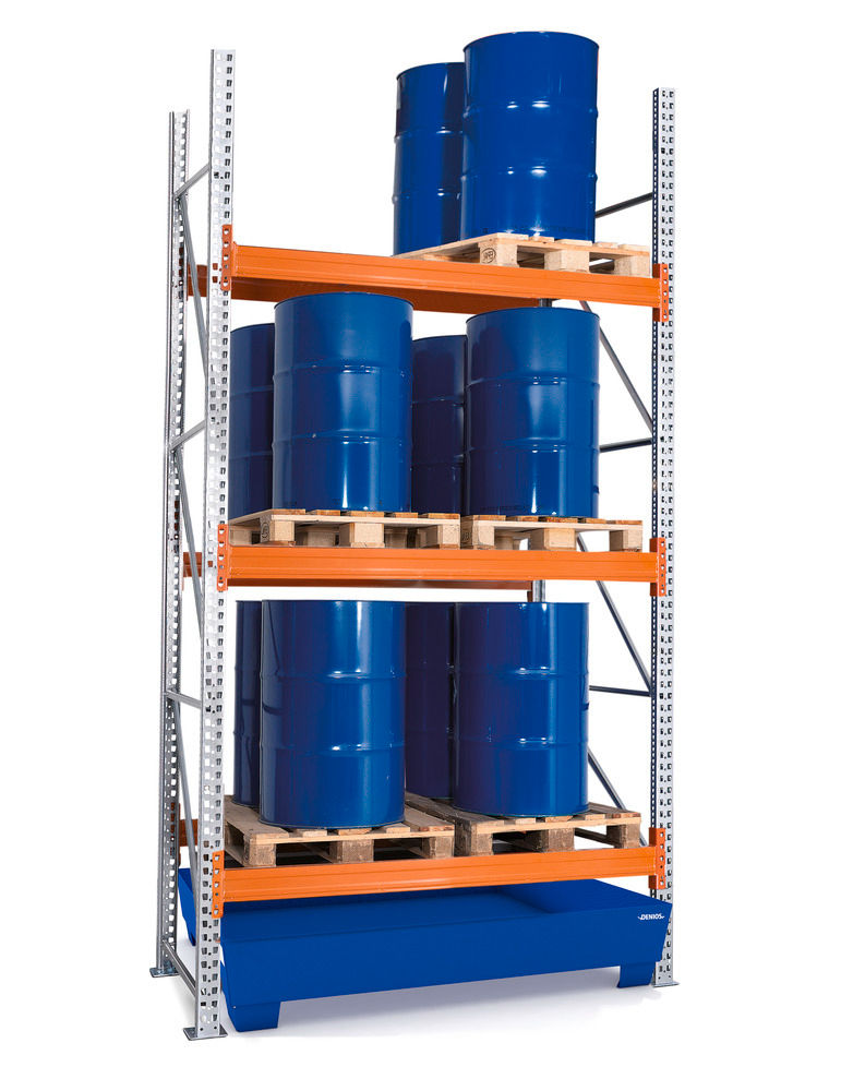 Regal Za Opasne Materije DENIOS 329148W Osnovno Polje 3 Lagerebene 2025x1300x3800mm