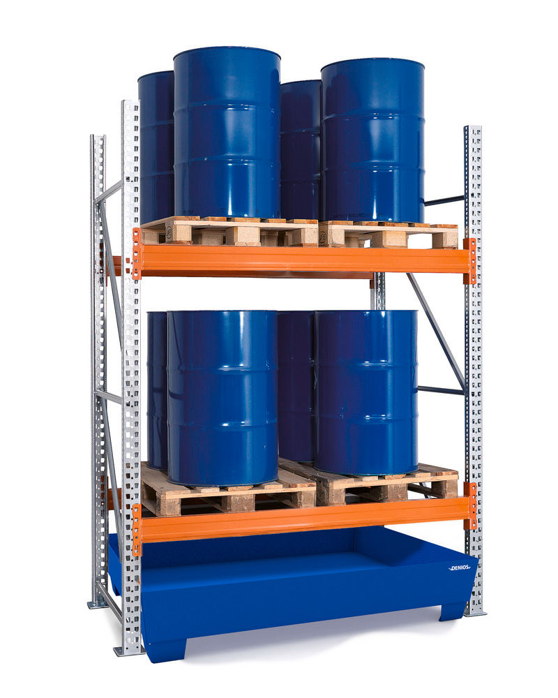 Regal Za Opasne Materije DENIOS 329146W Osnovno Polje 2 Lagerebena 2025x1300x2700mm