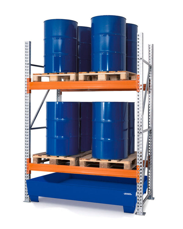 Regal Za Opasne Materije DENIOS 329146W Osnovno Polje 2 Lagerebena 2025x1300x2700mm