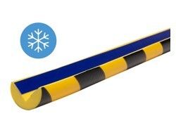 Samolepljivi Ugaoni Štitnik Knuffi Tip A-Frost Žuto-Crni 40 x 25 mm 1 m 321487W