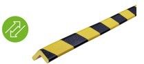 Samolepljivi Ugaoni Štitnik Knuffi Tip E Crno-Žuti 26 x 19 mm 1 m 321484W