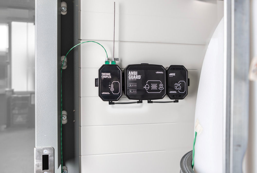 Senzorski Modul Termoparovi Za AmbiGuard® Za Nadzor Temperature Preko Termoelemenata DENIOS Connect