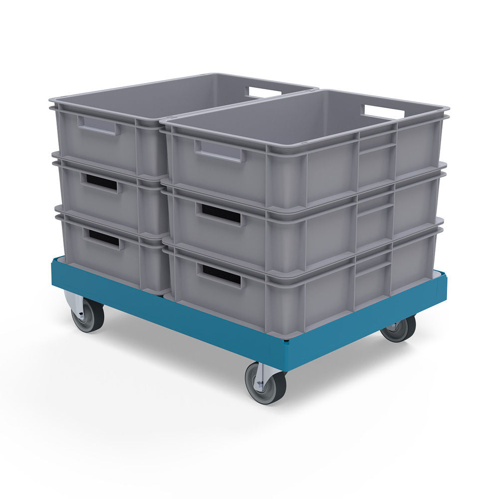 DENIOS Transportna Kolica za Euro Kutije 610 x 810 x 183 mm 266113W