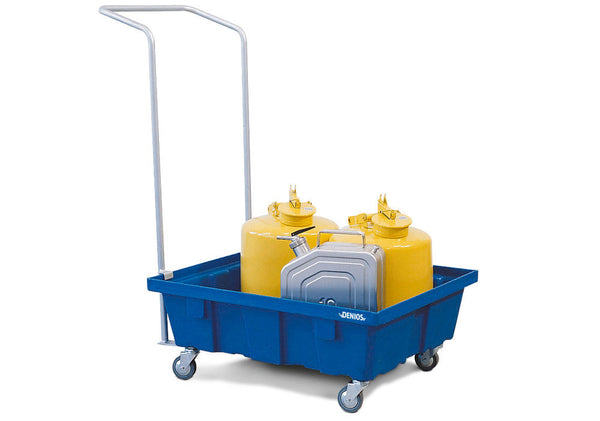 Fahrbare Kleingebindewanne PE 60L Plava DENIOS