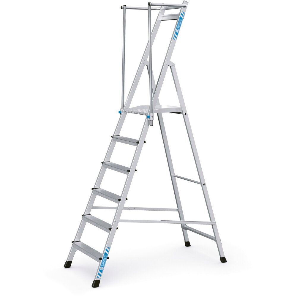 ZARGES Aluminijumske Merdevine sa Platformom ZAP Neo S 6 Stepenika 331095W