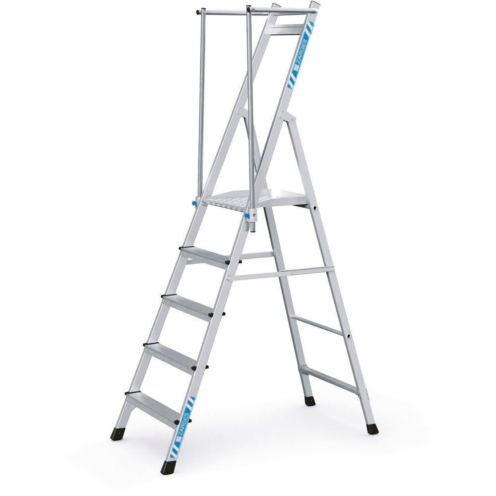 ZARGES Aluminijumske Merdevine sa Platformom ZAP Neo S 5 Stepenika 331094W