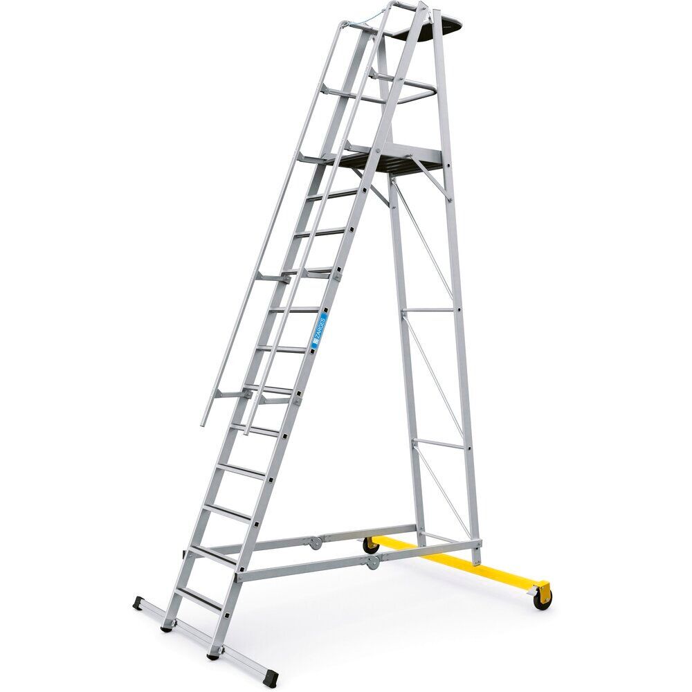 ZARGES Aluminijumske Merdevine sa Platformom ZAP Safemaster Plus S 12 Stepenika 331091W
