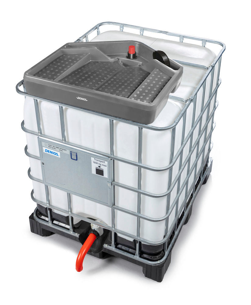 IBC Levak Plastični Četvrtasti 15 L 790 x 730 x 175 mm DENIOS 326157W