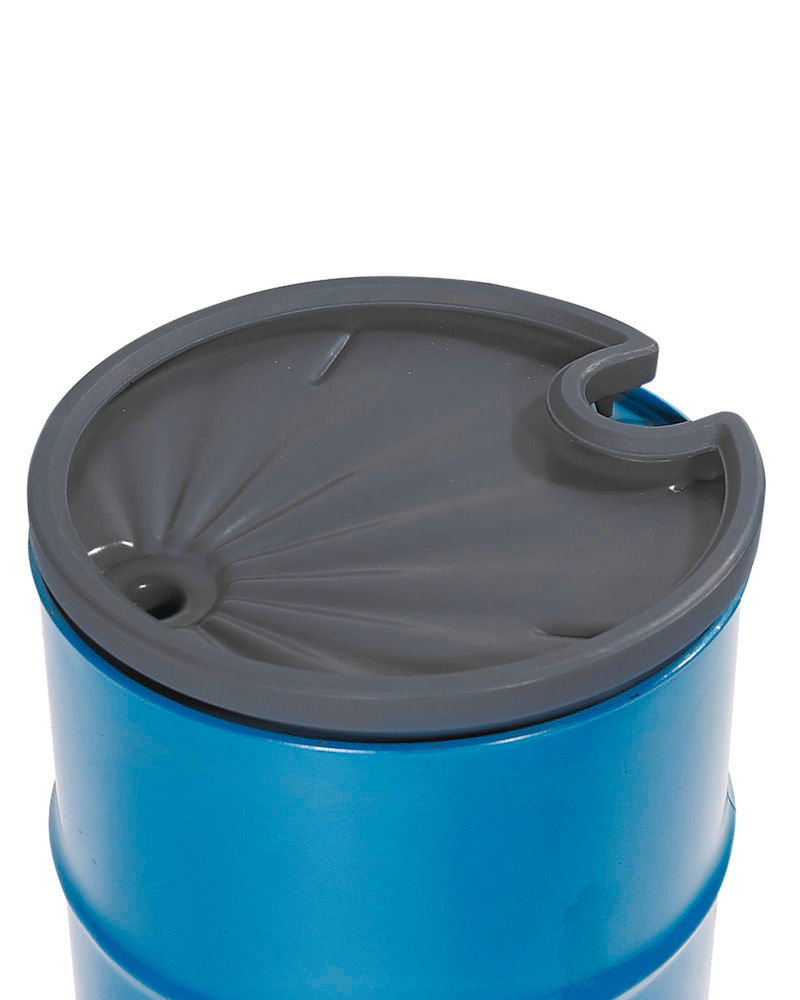 Plastični Levak za Burad 5 L 580 x 580 x 115 mm Sivi DENIOS 326142W