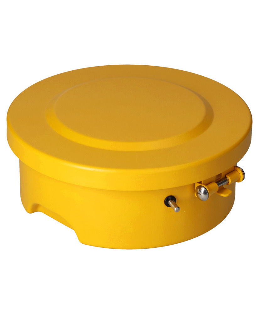 Čistač sitnih delova DENIOS od čelika lakiran sa potapajućim sitom 2 l 255 x 264 x 102 mm 326216W