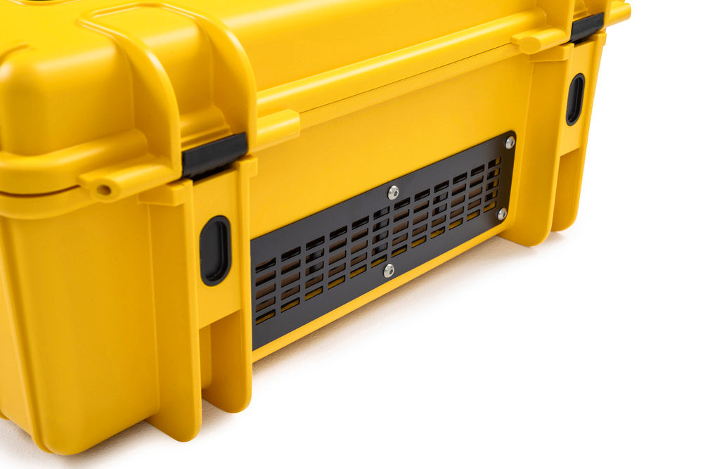 DENIOS B&W Transportni kofer BATTERY.CASE 908.8 za litijum-jonske baterije 8 kg