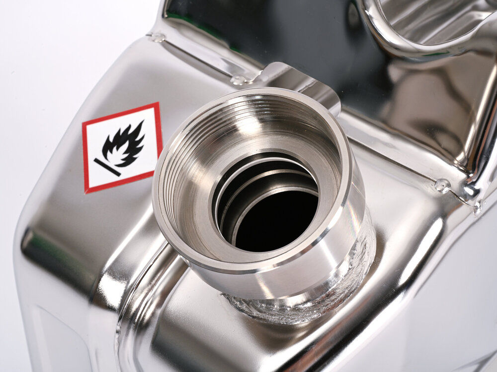 Adapter od Nerđajućeg Čelika sa Unutrašnjim Navojem G 1 1/2" na G 2", Provodljiv i Hemijski Otporan DENIOS 329234W
