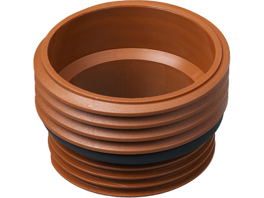 Adapter za Navoj od Polipropilena (PP) Spoljni S 56x4 (Tri-Sure) na S 64x5 Braon DENIOS 329229W