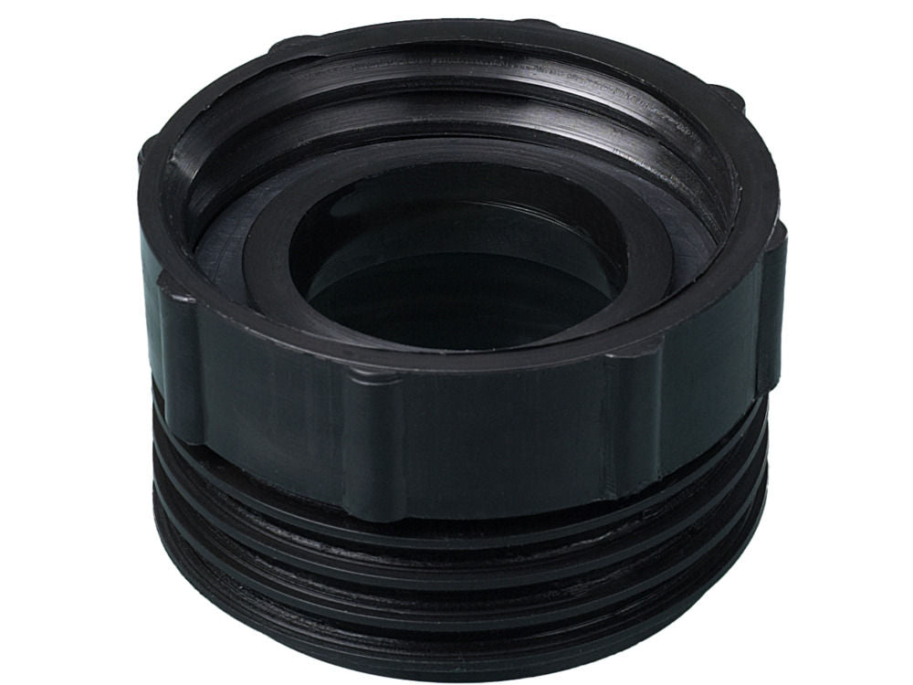 Adapter za Navoj od Polipropilena (PP) Spoljni-Unutrašnji S 64x5 na S 60x6 (DIN 60) Crni DENIOS 329225W