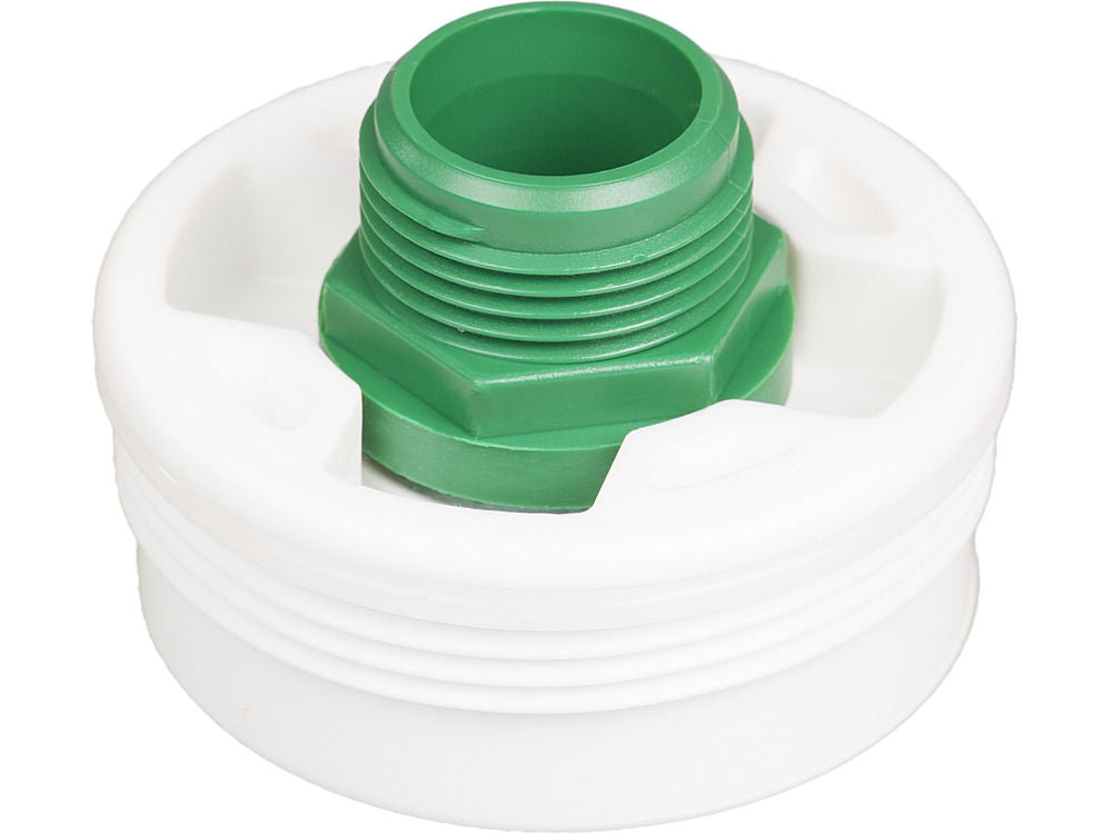 Adapter za Navoj od Polipropilena (PP) Spoljni G 3/4" na G 2" Beli DENIOS 329219W