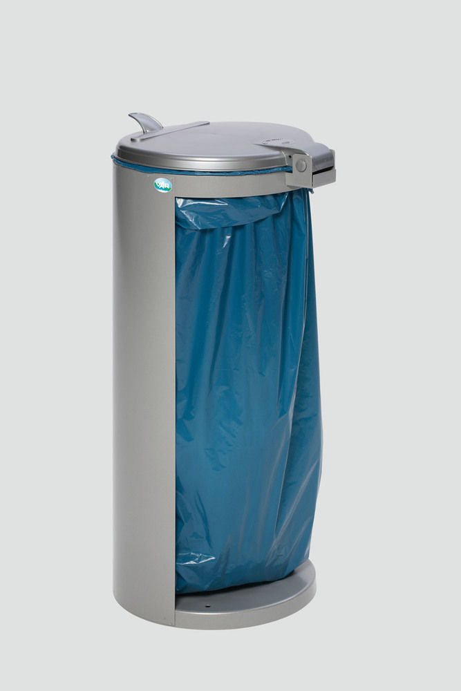 VAR GmbH Stacionarni Držač za Kese za Otpad 120 L Crveni 334249W