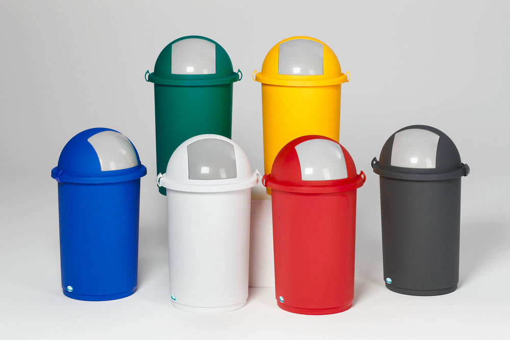 VAR GmbH Kolektor Otpada od Plastike sa Preklopnim Poklopcem 50 L