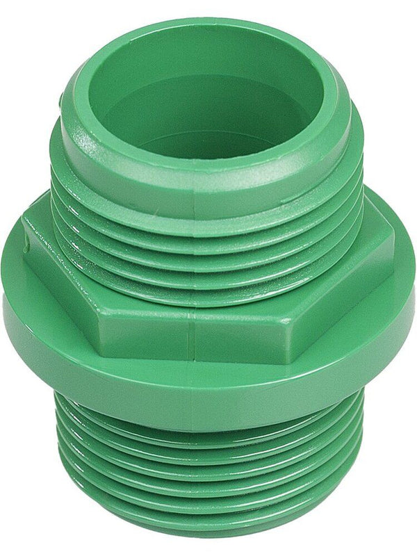 Adapter za navoj od polipropilena (PP) spoljni G 3/4" na R 3/4" zeleni DENIOS 329214W