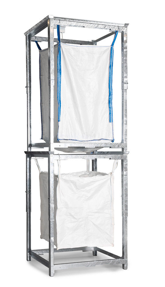 Big Bag Stapelni Okvir sa Pristupom za Palete od Pocinčanog Čelika DENIOS 333566W 1202 x 1170 x 1867 mm