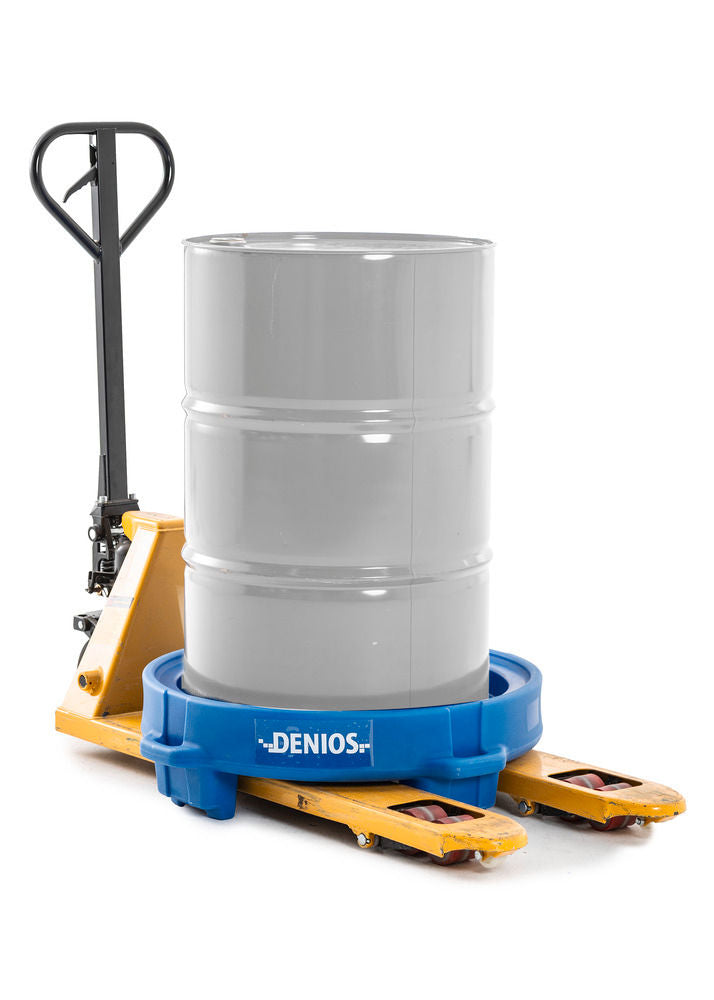 Denios Spillrunner Platform Za Bure 200-220 L 450 Kg Plava