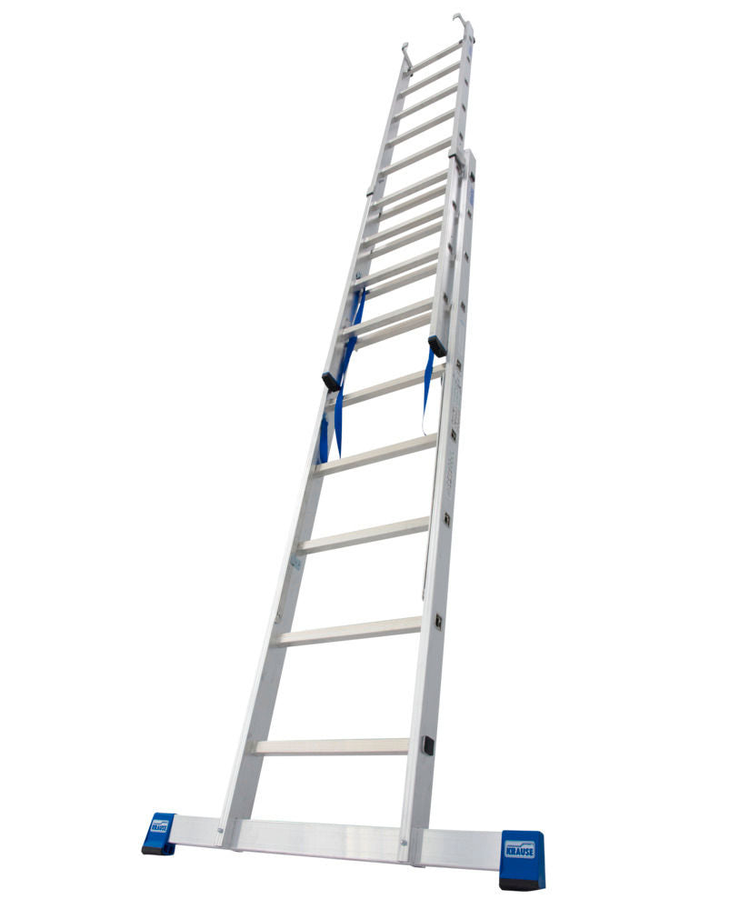 KRAUSE Aluminijumske Višenamenske Merdevine 3 x 9 Prečki 137569W
