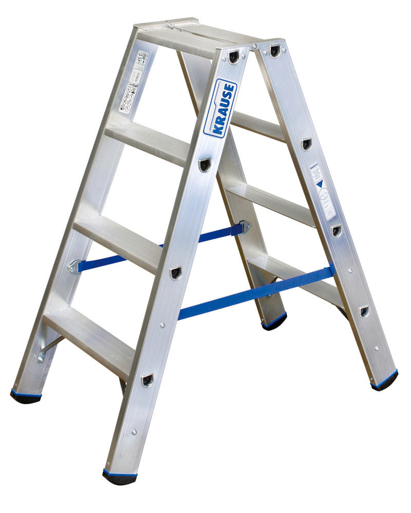 KRAUSE Samostojeća Merdevina sa Gazištima Aluminijum 2 x 4 Gazišta 156891W