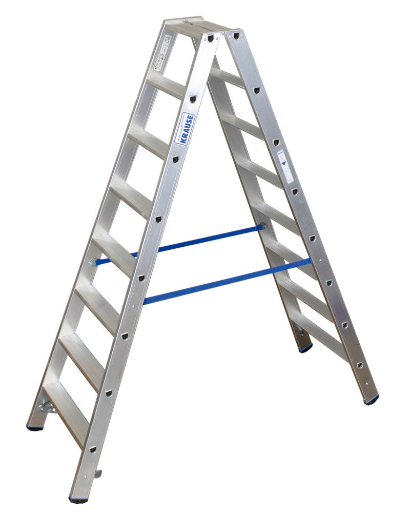 KRAUSE Samostojeća Merdevina sa Gazištima Aluminijum 2 x 8 Gazišta 156895W