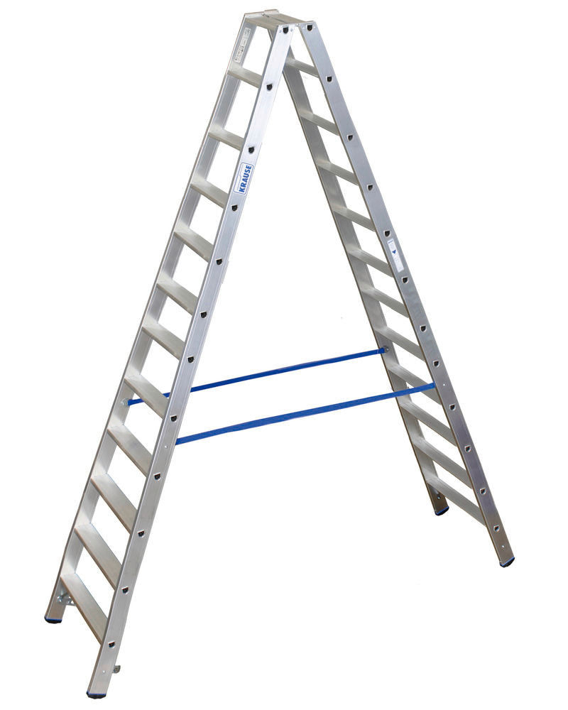 KRAUSE Samostojeća Merdevina sa Gazištima Aluminijum 2 x 12 Gazišta 156897W