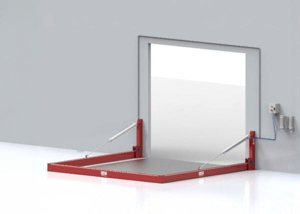 Denios Elektropneumatska Laderska Barijera Za Zadržavanje Opasnih Materija 3000 X 200 Mm