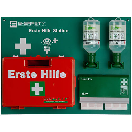 Erste-Hilfe-Station B-SAFETY Standard No.1 Sa Punjenjem Po DIN 13157 Zelena