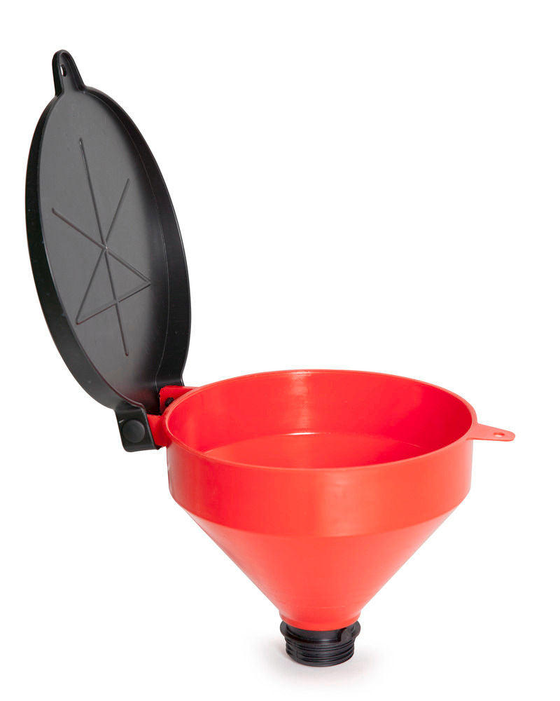 Plastični Levak za Burad 3,2 L Crveni 330 x 275 x 215 mm DENIOS 163739W